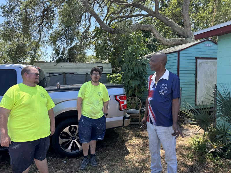 Mike with the Brevard Buyers Group crew
